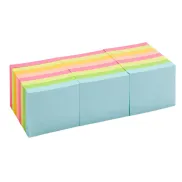 Mininotas Adhesivas Amazon Basics, 24 Blocs Colores 3,5x5cm