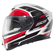 Casco Integral Schuberth S3 Apex Blanco Negro Rojo - Tallas Varias