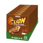 Barritas de Chocolate y Caramelo Nestlé Lion, Pack de 32