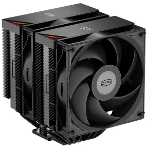 Enfriador de CPU CPS RT620 Pro con pantalla digital y 6 tubos de calor