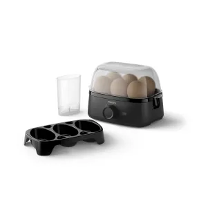 Huevera Eléctrica Philips 3000, Cocina hasta 6 Huevos, 400 W