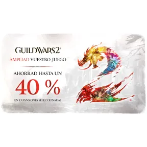 Expansiones de Guild Wars 2 con 40% de descuento