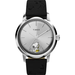 Timex Marlin 40mm Snoopy Saxophonist Reloj Automático