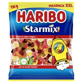 Starmix de HARIBO, 1 Kg de deliciosos gomitas