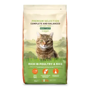 Alimento seco completo para gatos adultos 3KG de Amazon
