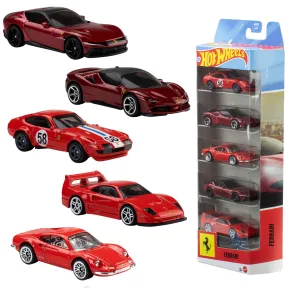 Ferrari Pack 5 Hotwheels