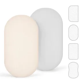 Sábanas Ajustables para Cuna en Algodón - Pack de 2