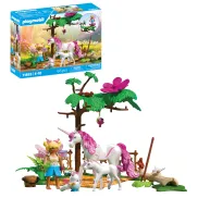 Establo Encantado de Unicornio para mamá y Potro PLAYMOBIL