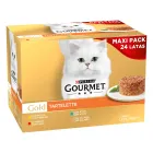 Tartalette Gourmet Gold Comida húmeda para Gato 96x85g