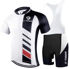 Maillot y Culotte de Ciclismo X-TIGER para Hombre