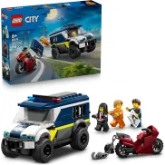 Furgoneta de Transporte Penitenciario LEGO City con 3 Minifiguras