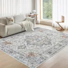 Alfombra Antideslizante 120x170CM Lavable para Salón CHOSHOME
