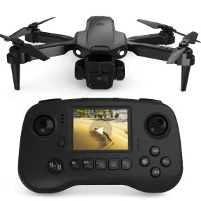 Dron con cámara 1080p, mando y APP, batería modular