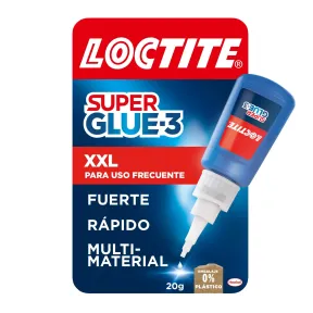 Pegamento Instantáneo Transparente Loctite Super Glue-3 XXL, 20 g