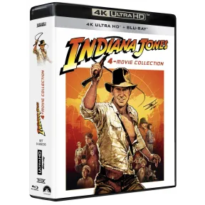 Indiana Jones Saga Completa 1-4 en 4K Ultra HD y Blu-ray