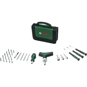 Set de 31 combinados destornilladores Bosch