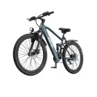 Bicicleta eléctrica azul AAIRSK GT900-26, 250 W para montaña.