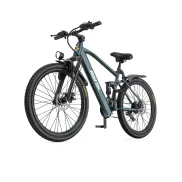 Bicicleta eléctrica azul AAIRSK GT900-26, 250 W para montaña.