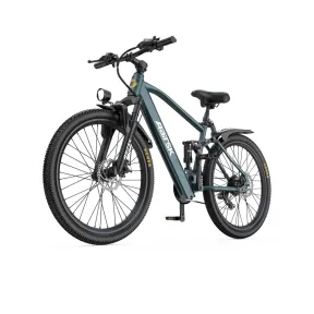 Bicicleta eléctrica azul AAIRSK GT900-26, 250 W para montaña.