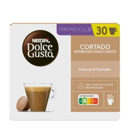 Café Nescafé Dolce Gusto cápsulas cortado 30 ud. 3x2