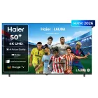 Televisor Haier 50" 4K UHD, Google TV y Dolby Audio