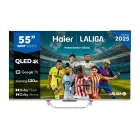 TV Haier 55" QLED 4K UHD Smart Google TV, Dolby Atmos, Gaming