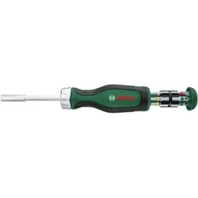 Destornillador Bosch con 12 puntas magnéticas intercambiables