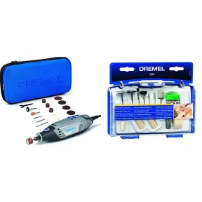 Herramienta rotativa Dremel F0133000JA + Juego de limpiarpulir