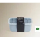 Molde para cubitos de hielo en recipiente práctico