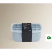 Molde para cubitos de hielo en recipiente práctico