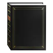 Álbum de fotos negro con detalles dorados de Pioneer