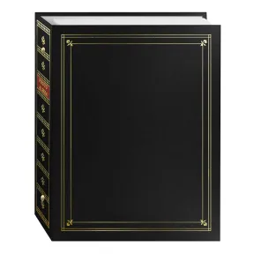 Álbum de fotos negro con detalles dorados de Pioneer
