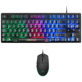 Combo Gaming TKL: Teclado RGB y Ratón 3200 dpi Antighosting