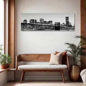 Cuadro Canvas 50x150cm de Nueva York