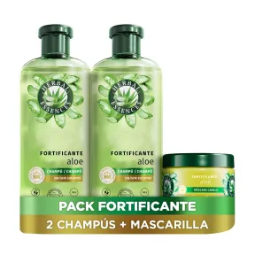 Champú Sin Sulfatos Fortificante Aloe + Mascarilla Herbal Essences