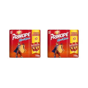 Galletas de Chocolate Príncipe - Paquete 3 x 250 g