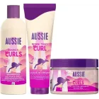 Champú, Mascarilla y Crema para Rizos Definidos Aussie