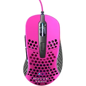 Ratón Gaming Ergonómico Xtrfy M4 RGB, Ultraligero con Cable