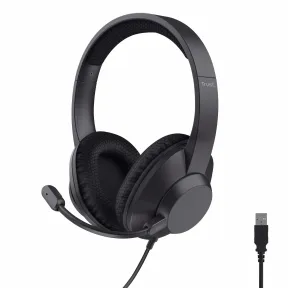 Auriculares Over Ear con Micrófono Trust Ayda MAX USB