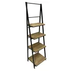 Librería NELLY de madera de mango con 4 estantes