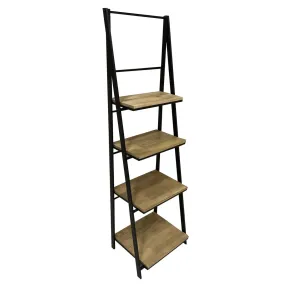 Librería NELLY de madera de mango con 4 estantes