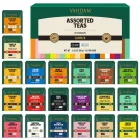 Surtido de Té VAHDAM, 20 Sabores en 40 Bolsas