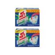 Wc Net Energy Polvo - Desincrustante 2 unidades 4 x 60 g