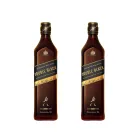 Whisky escocés Johnnie Walker Double Black - 700 ml x2