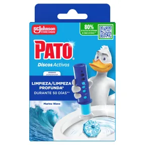 Pato Discos Activos Marine: Limpieza y Frescura WC Eficaz