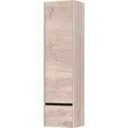 Armario Colgante en Roble Negro, 1 Puerta, 36 x 135 cm