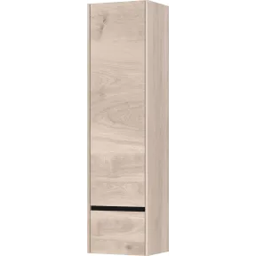 Armario Colgante en Roble Negro, 1 Puerta, 36 x 135 cm