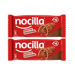 Nocilla Barritas Original 12 Unidades Con Crema de Cacao