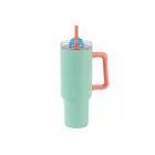 Tumbler Termo de Viaje IDRINK 1.2 Lt con Pajita y Asa