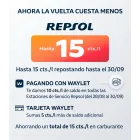Descuentos Repsol: Ahorra hasta 15 céntimos por litro